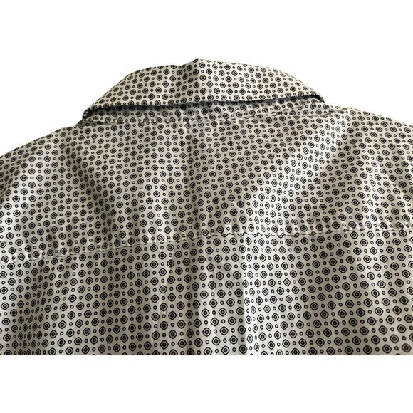 Perry Ellis Alloy Big & Tall Button Up Short Sleeve Shirt XLT TGE EGA 100% Cotto - Picture 14 of 15